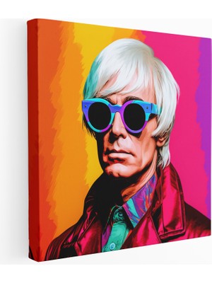 Popcas Ünlülerin Pop Art Kanvas Tablosu