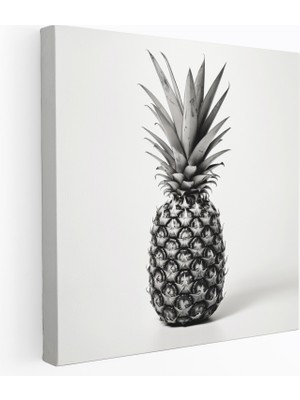 Popcas Ananas Duvar Sanatı - Duvar Dekorasyonu Dokulu Ananas