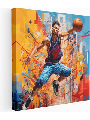 Popcas Şehir Manzaralı Kanvas Tablo