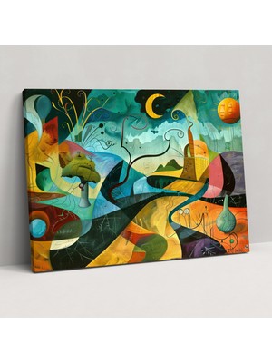 Popcas Pablo Picasso Tablosu - Duvar Dekorasyonu Için Kanvas Tablo