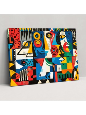 Popcas Pablo Picasso Ilhamlı Duvar Sanatı - Ev Dekorasyonu Duvar Dekorasyonu