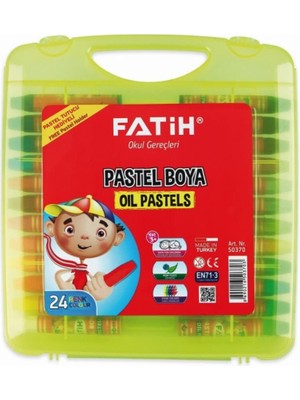 Fatih Pastel Boya 24 Renk King Size Çantalı Fa50370Pb24Rks