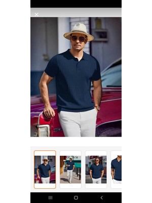 Youknitwear You Maniche Polo Yaka Triko T-Shirt Siyah - 2xl