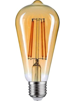 Orbus STA64 LED Filament Ampul 4.8W 540 Lümen E27 Duy Sarı Işık (2700K)