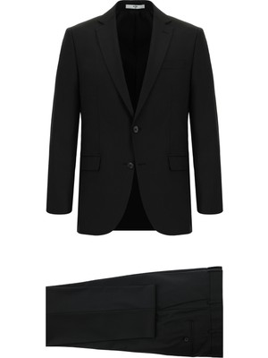 Kiğılı 6 Drop Regular Fit Standart Kesim Yünlü Ekose Takım Elbise