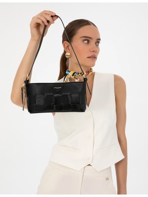 Pierre Cardin Kadın Siyah Omuz Çantası 50321778-VR046