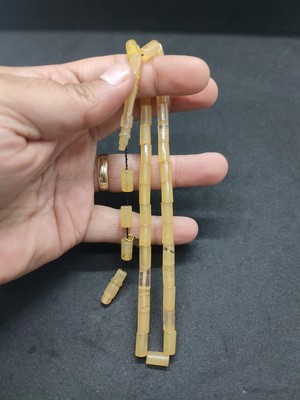 Furkan Gül Usta Eseri Tam El Boy Ok Gibi Bir Kesme Sıkma Kehribar Sertifikalı 8404