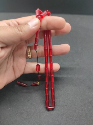 Furkan Gül Usta Eseri Tam El Boy Ok Gibi Bir Kesme Ateş-I Kehribar Sertifikalı 8409