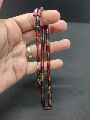 Furkan Gül Usta Eseri Tam El Boy Ok Gibi Bir Kesme Ateş-I Kehribar Sertifikalı 8408