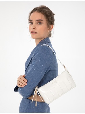 Pierre Cardin Kadın Beyaz Omuz Çantası 50321778-VR013