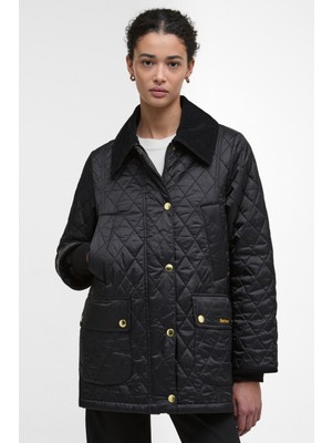 Barbour Modern Beadnell Kapitone Ceket BK91 Black/classic