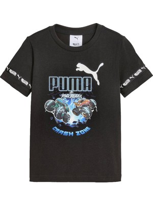 Puma Puma x Hot Wheels Tee Erkek Çocuk Siyah Tişört