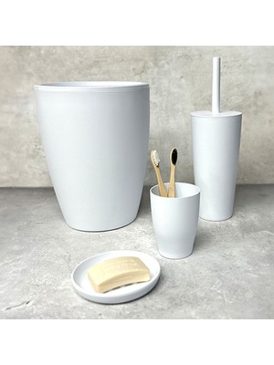 Primanova PRİMANOVA PURE 5Lİ BANYO SETİ BEYAZ M-SAS14-01