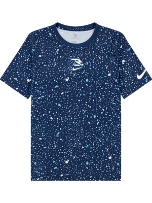 Nıke Rwb Large Splatter Aop Tee Erkek Çocuk Tişört 9Q1076