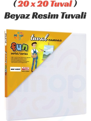20X20 Tuval Beyaz Resim Tuvali Beyaz Tuval