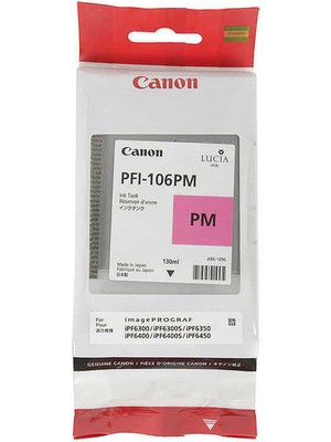 Canon PFI-106PM Photo Magenta Kartuş 130ML