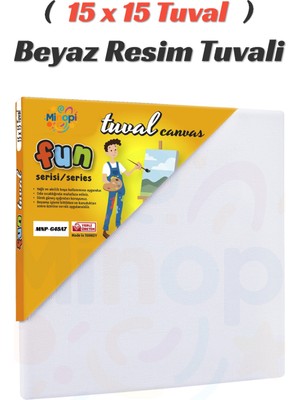 15X15 Tuval Beyaz Resim Tuvali Beyaz Tuval