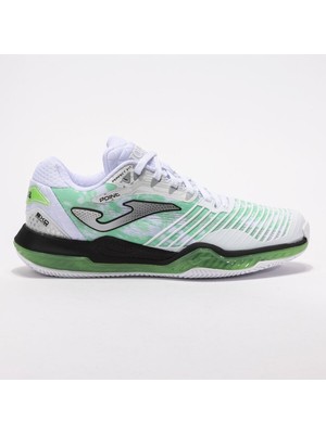 Joma Point 2502 Beyaz Erkek Tenis Ayakkabısı Nefes Alabilir Yapı ve Yüksek Performans