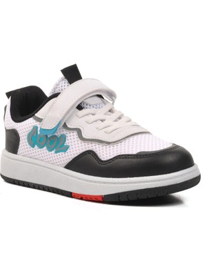 Siyah-Beyaz Çocuk Spor Ayakkabı Connel F