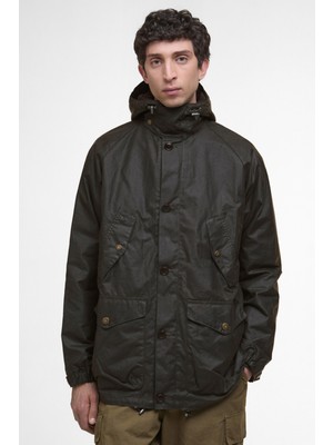 Barbour Re-Engineered Endurance Mountain Yağlı Parka OL71 Olive