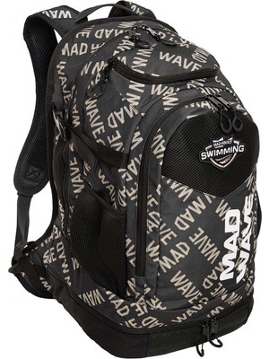 Mad Wave Sırt Çantası Lane Siyah Desenli 45LT