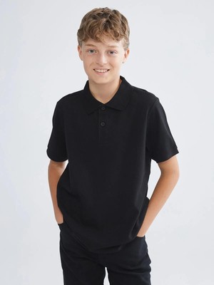 Polo Yaka Erkek Çocuk Tişört  (W5)