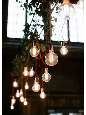 CT-4286 LED Filament Ampul, 6 W Amber