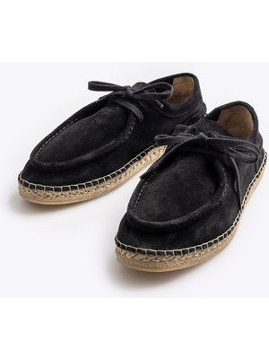 Süet Siyah Ayakkabı