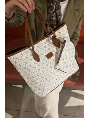 Torime Büyük Boy Desenli Kadın Kol & Omuz Çantası