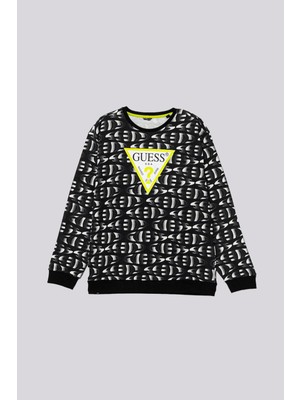 Bg Store Erkek Çocuk Desenli Sweatshirt