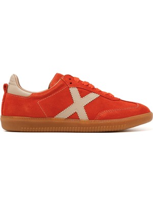 Kadın Sneaker ( Günlük) RC-25Y-088-M-VADE John May Oranj Süet-Bej Cilt