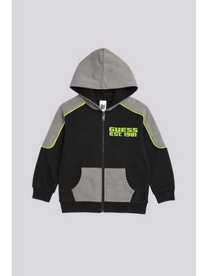 Bg Store Erkek Çocuk Siyah Eşofman Üstü