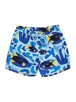Wwf Market Blue Tang Mavi Erkek Deniz Şortu