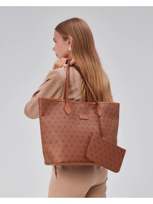 Torime Büyük Boy Desenli Kadın Kol & Omuz Çantası