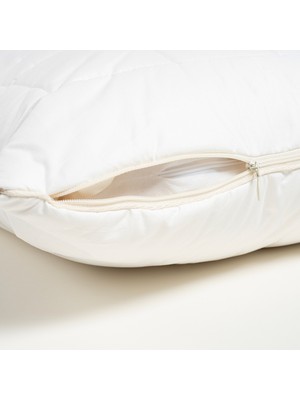 Zsa Zsa Zsu Riva Beyaz Dış Kumaş: %100 Pamuk, 176 Tc - Dolgu: %80 Pamuk %20 Elyaf Yastık