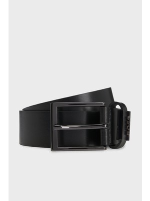 Boss Logolu Hakiki Deri Kemer Erkek Kemer 50491852 001