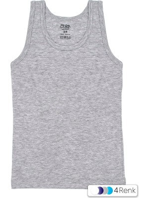 Öts Erkek Çocuk Atlet Ribana (%100 Pamuk)