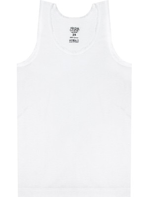 Öts Kız Çocuk Atlet Ribana Kalın Askılı (%100 Pamuk)