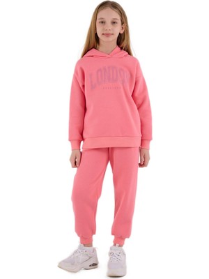 Rolypoly Kız Çocuk Pembe Eşofman Takımı