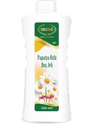 Ersağ Aparatsız Papatya Özlü Duş Jeli 1000 Ml.