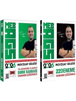 Yargı 2026 Meb-Ags Mevzuat Bilgisi Soru Bankası + 22 Deneme 2 Li Set