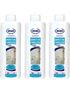 Ersağ Bahar Kokulu Banyo Wc Temizleyici 3 Adet x1000 ml