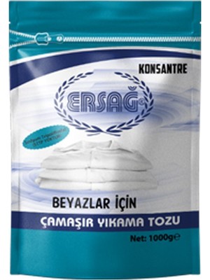 Ersağ Beyaz Çamaşır Yıkama Tozu 1000 Gr.