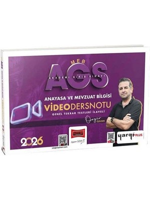 Yargı 2026 Meb-Ags Anayasa ve Mevzuat Bilgisi Video Ders Notu