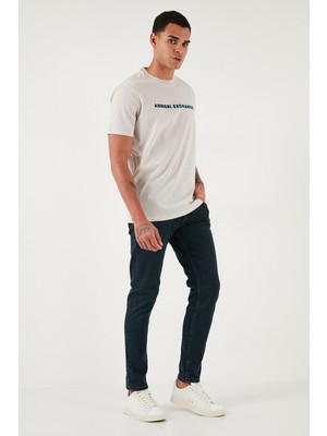 Buratti Streç Pamuklu Slim Fit Normal Bel Dar Paça Jeans Erkek Kot Pantolon 1124C46NAPOLI