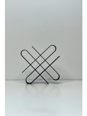 Minimalist Soyut Desen Düğüm Hat Sanatı Dekoru, Hat Sanatı Heykel, Ev Ofis Dekoru