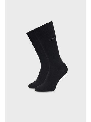 Boss Logolu Streç Uzun Çorap Erkek Çorap 50538200 001