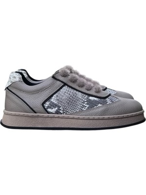 Vizon & Python Deri Sneaker