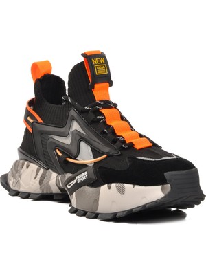 Siyah Erkek Spor Ayakkabı 24K574 M