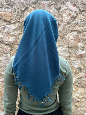 Püsküllü Yazma – Pamuklu, Şık ve Rahat Kullanım